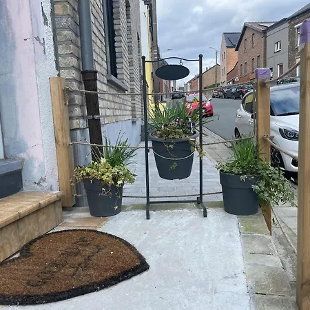With Furnished Terrace And Wifi At * Charleroi